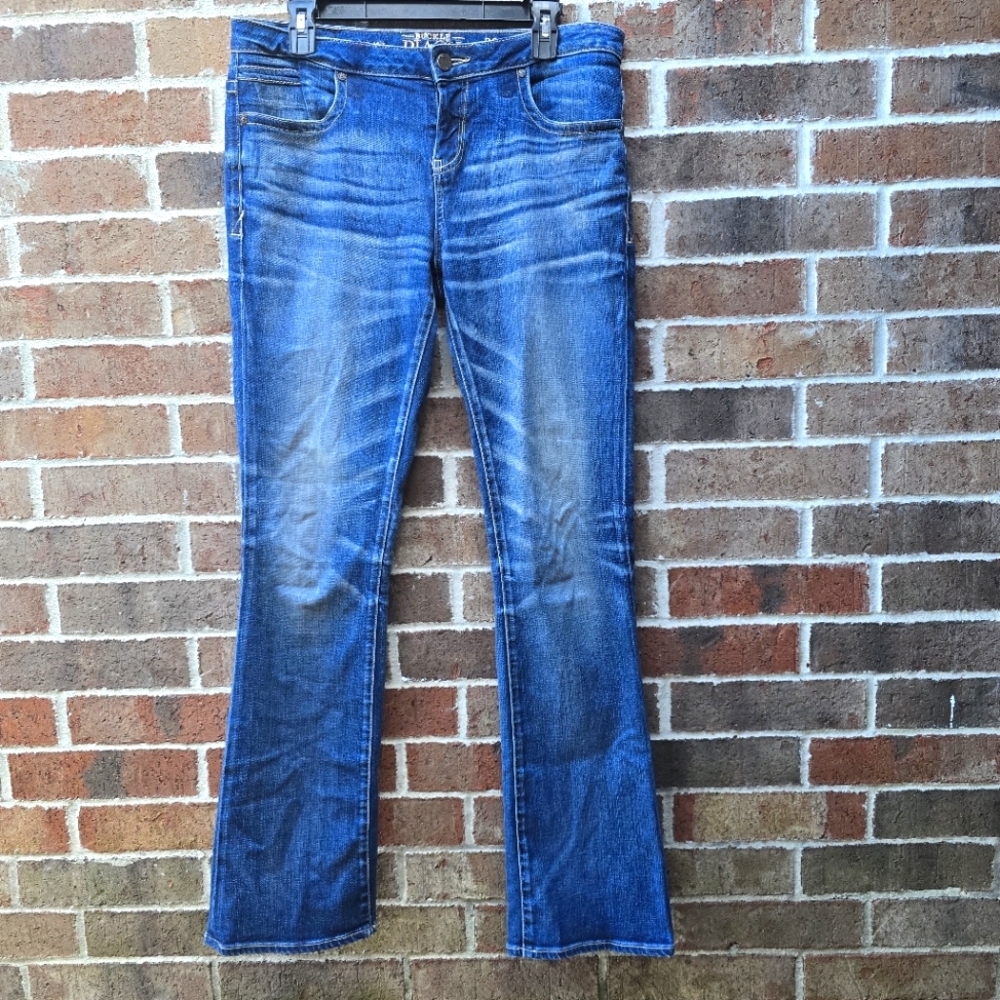 Buckle Blue Flare & Wide Leg Jeans